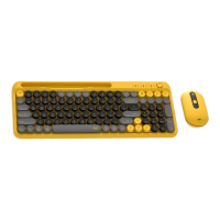 Fantech GO Mochi 101 WK899 Wireless Keyboard Mouse Combo